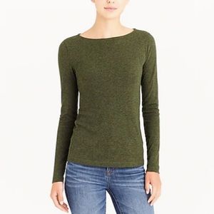 J Crew Mercantile Artist Tee (olive green)